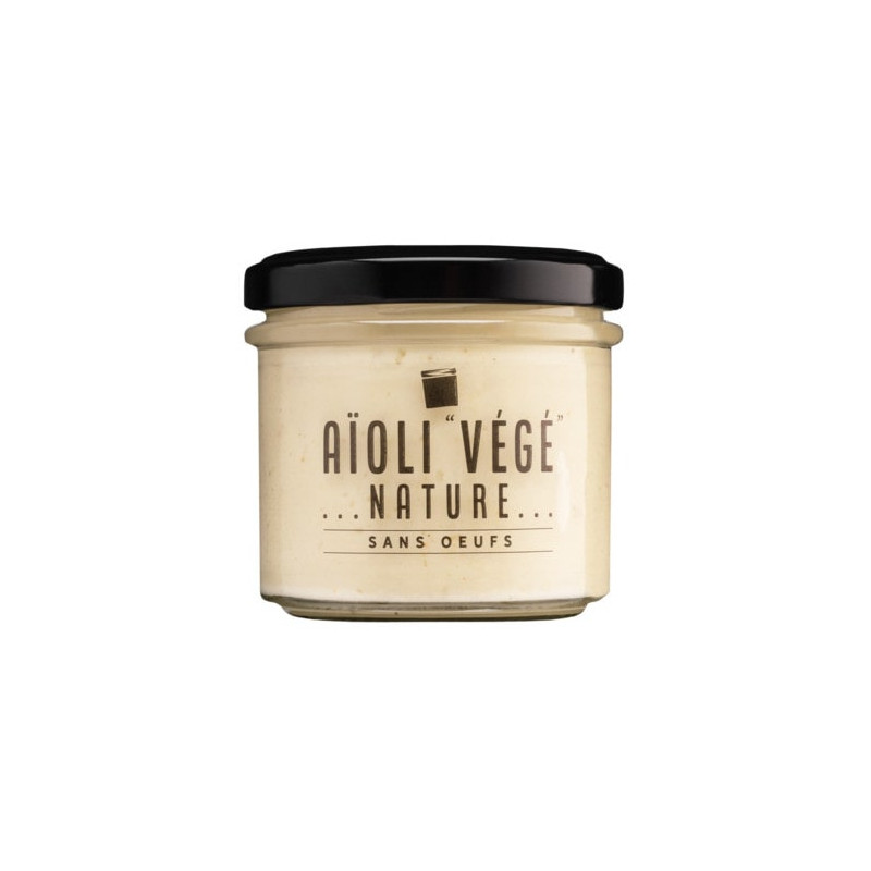 Pot d'aïoli végé nature 250g.