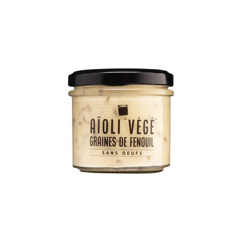 Pot d'aïoli "végé" graine de fenouil 250g.