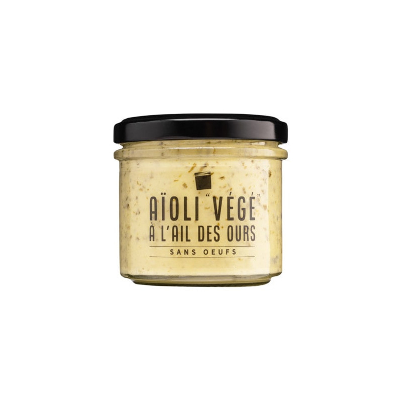 Pot d'aïoli "végé" à l'ail des ours 250g.