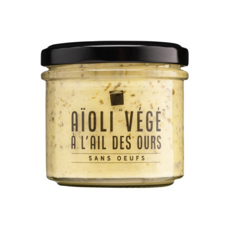 Pot d'aïoli "végé" à l'ail des ours 250g.