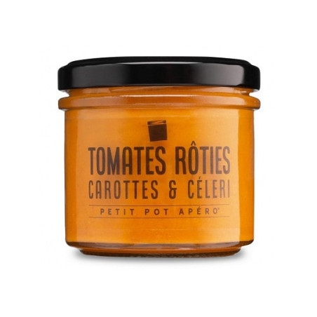 Pot apéros tomates rôties, carottes & céleri