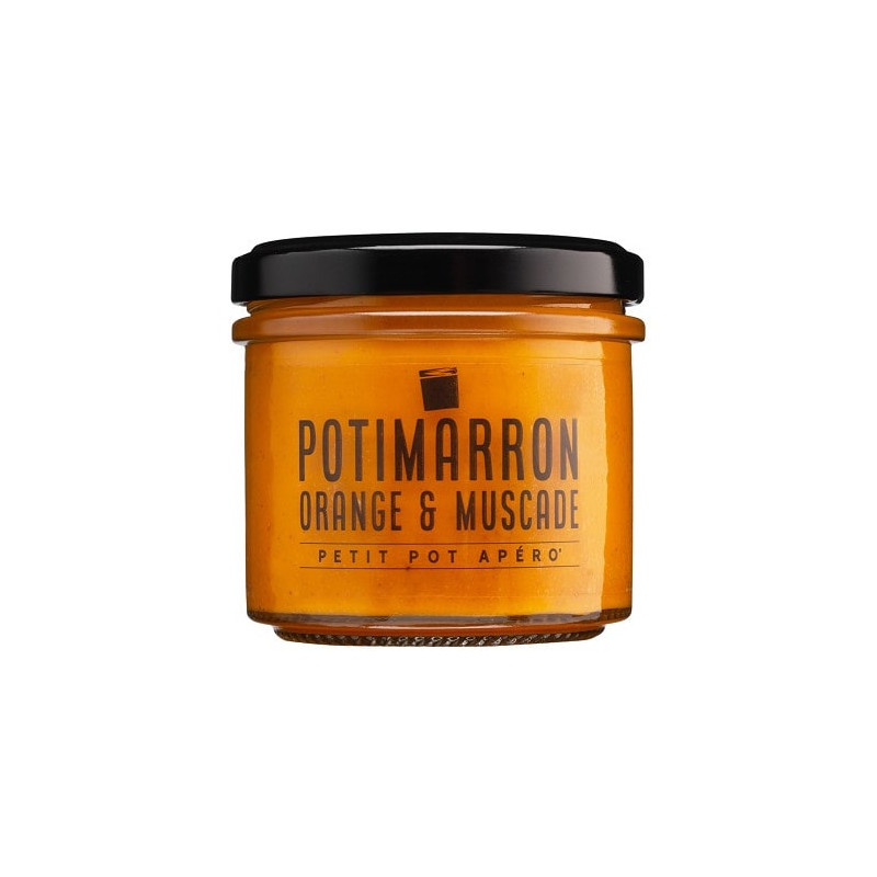 Pot apéro potimarron, orange & muscade