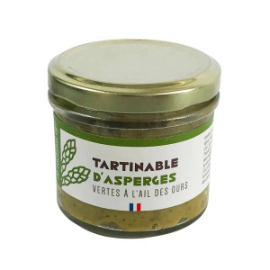 Tartinables aux asperges verte