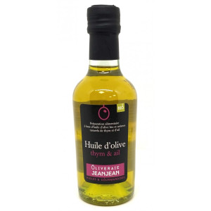 Huile d'olive Thym et Ail