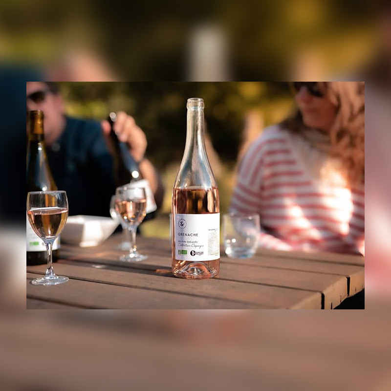 Grenache Vin Rosé Bio 12 % 75 cl