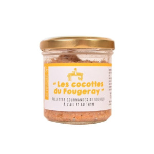 Rillettes de volaille ail...