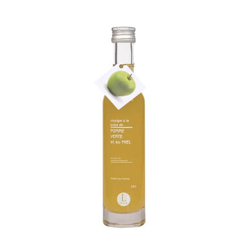 Vinaigre à la pulpe de pomme verte et miel 10 cl